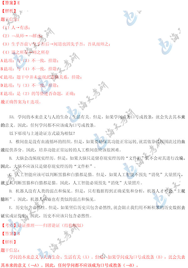 2020管理类联考(数学+逻辑)真题答案(海天考研版)-22.jpg 2020管理类联考(数学+逻辑)真题答案(海天考研版)-22.jpg